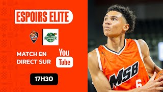 Espoirs  MSB vs Nanterre [upl. by Esyak96]