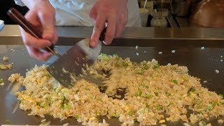 Fried rice teppanyaki style [upl. by Suidualc]