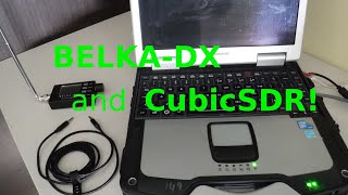 BELKADX and CubicSDR [upl. by Wiskind]