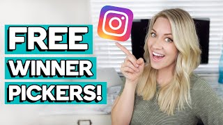 HOW TO PICK A WINNER ON INSTAGRAM GIVEAWAY Free Random Winner Picker for Comment amp Story Entries [upl. by Dlonyar]