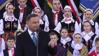 Prezydent RP Andrzej Duda odwiedził Grodzisk Wielkopolski [upl. by Schumer]