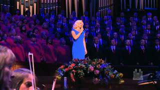 Katherine Jenkins and the Mormon Tabernacle Choir sing quotThe Prayerquot [upl. by Thetes684]