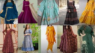 new fashion style frock designs 2024 [upl. by Ahtnama]