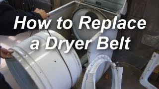 How to Replace a Belt on a Maytag Dryer [upl. by Doomham]