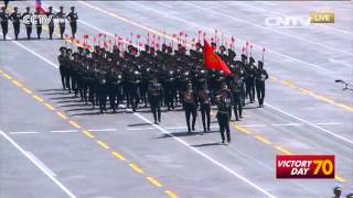 1000 foreign troops participate in Chinas military parade [upl. by Garin292]