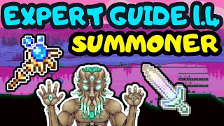 TERRARIA EXPERT SUMMONER PROGRESSION GUIDE 10 Terraria Expert Moonlord Guide Lunar Event guide [upl. by Archambault]