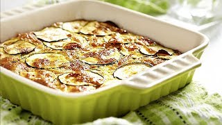 Delicioso calabacín gratinado al horno [upl. by Secor]