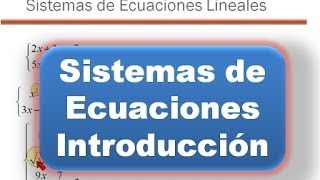 Sistemas de Ecuaciones lineales y no lineales [upl. by Yauq]