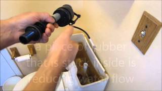 How to repair slow filling toilet [upl. by Derf644]