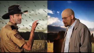 ERB Rick Grimes vs Walter White Deepfake [upl. by Fiedler]