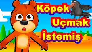 Köpek Uçmak İstemiş  Çizgi Film Eğlenceli Çocuk Şarkıları  Anaokulu Şarkıları [upl. by Lordan]