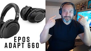 EPOS  Sennheiser Adapt 660  Comfort and Mic Test [upl. by Wyn]