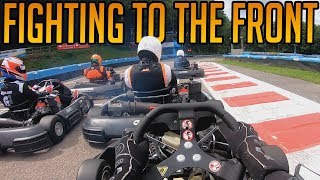 Fighting To The Front at Buckmore Park Kart Circuit [upl. by Lexine]