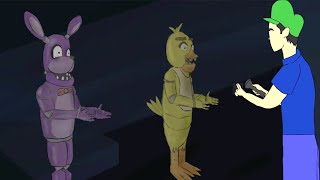 FERNANFLOO SORPRENDIDO EN FIVE NIGHTS AT FREDDYS ANIMACIÓN  FERNANFLOO ANIMADO [upl. by Rydder]