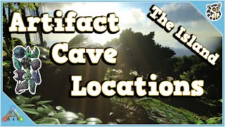 Artifact Cave Locations  The Island  Ark Survival Evolved [upl. by Terrie]