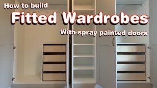 How to build fitted wardrobes part 3 [upl. by Parrott]