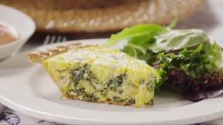 How to Make Spinach Quiche  Brunch Recipes  Allrecipescom [upl. by Adele]