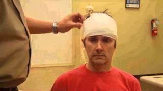 Bandaging Head Bandage [upl. by Kirsten]