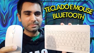 MOUSE E TECLADO BLUETOOTH PARA CELULAR TABLET E PC [upl. by Anawyt]