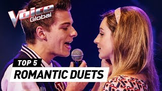 VALENTINES DAY special ROMANTIC DUETS in The Voice [upl. by Duile418]