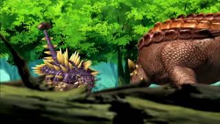 Ankylosaurus Armor  Dinosaur King all scenes [upl. by Anastasius]