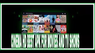 CINEMA HD APK THE BEST [upl. by Sordnaxela]