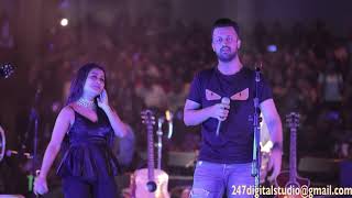 ATIF ASLAM  NEHA KAKKAR LIVE IN HOUSTON 2018 Dil Diyan Gallan  Subscribe  Like 👍  Share [upl. by Eyatnod]