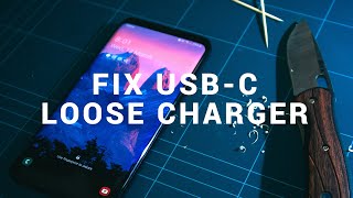 Fix loose and non charging USB C port with this simple guide [upl. by Menken]