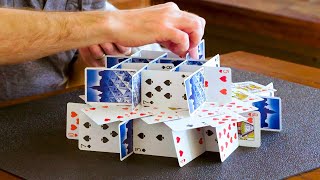 How to Stack Playing Cards  WIRED [upl. by Ajit521]