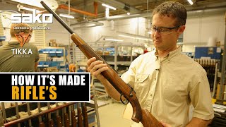 How Rifles Are Made  How Its Made Sako amp Tikka GUN PRODUCTION [upl. by Iidnarb]