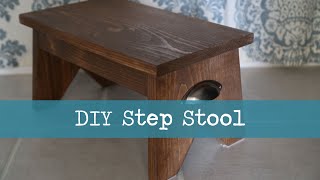 How to Make a Simple Step Stool [upl. by Mose482]