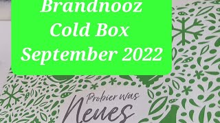 Brandnooz COLD Box September 2022  unboxing [upl. by Libbie]