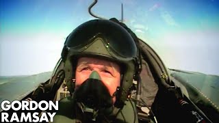 Cooking for RAF Pilots  Gordon Ramsay [upl. by Acenes]