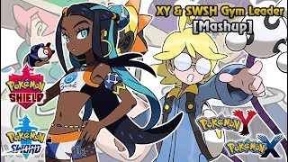 Pokémon XY amp SWSH  Gym Leader Battle Music Mashup HQ [upl. by Hteazile784]