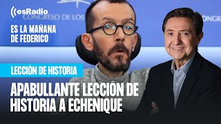 La apabullante lección de historia de Federico al separatista Echenique [upl. by Pat]