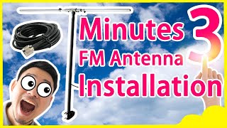 How to Install an FM Dipole Antenna A StepbyStep Guide [upl. by Ailiec]