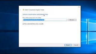 How To ZipUnzip A File Or Folder In Windows 10 Tutorial [upl. by Giustina489]