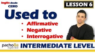 Lesson 6 – Old habits with USED TO – Affirmative Negative Interrogative and Answers [upl. by Bergwall]