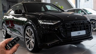 2022 Audi Q8 50 TDI quattro 286hp  Sound amp Visual Review [upl. by Ahtennek568]