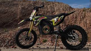 FunBikes MXR 1500w 48v Lithium Electric Kids Dirt Bike [upl. by Teryl]