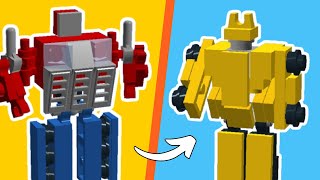 LEGO Transformers Build Your Own Robot and Vehicle [upl. by Aseefan471]