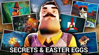 The Secrets and Easter Eggs of Hello Neighbor 2 Alpha 1 [upl. by Maier]