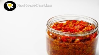 Homemade Chilli Paste [upl. by Innep]