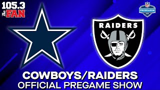 Official Dallas Cowboys Pregame Show Preseason Game 2 vs Raiders [upl. by Atikaj]