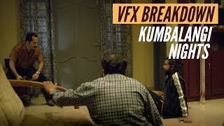 VFX BREAKDOWN  KUMBALANGI NIGHTS  MINDSTEIN STUDIOS [upl. by Ellehsim]