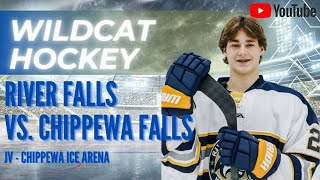 River Falls Wildcat Hockey JV at Chippewa Falls [upl. by Alfred]