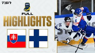 Slovakia vs Finland FULL HIGHLIGHTS  World Juniors 2024 [upl. by Onifled]