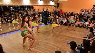 Samba lambada ladies show in Stolarna [upl. by Punke834]