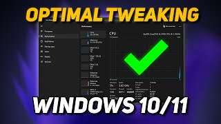 Change These SETTINGS to OPTIMIZE Windows 1011 for GAMING amp Performance  2025 [upl. by Adok]