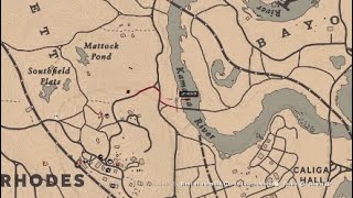 COLLECTIONNEUR EMPLACEMENT OBJET RED DEAD ONLINE [upl. by Akisej]